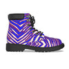 White Smoke Buffalo Football Short Boots