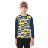 Michigan - Wolverines Kid's O-neck Long Sleeve T-shirt – football shirt, football shirt, image 1.0