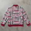 Alabama Crimson and White Game Day Jacket – Trendy College Football Streetwear