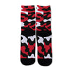 Black Atlanta Falcons Camo Long Socks