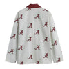 White Smoke Alabama football White Suit Blazer