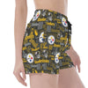 Pittsburgh Steelers Wide Waistband Sport Shorts