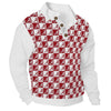 Alabama - Crimson Tide Men’s Casual Pullover Shirt With 1/4 Zip White varsity sports apparel