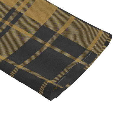 colorado buffaloes tartan plaid black gold  women tartan plaid game day shirt