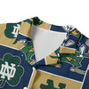 Notre Dame Fighting Irish Women's Hawaii Shirt | 120GSM White varsity sports apparel