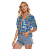 Florida Gators Women's V-neck Shirts - college football fan apparel sportswear product image 3.0