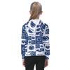 Penn State - Nittany Lions Kid's Heavy Fleece Hoodie White varsity sports apparel