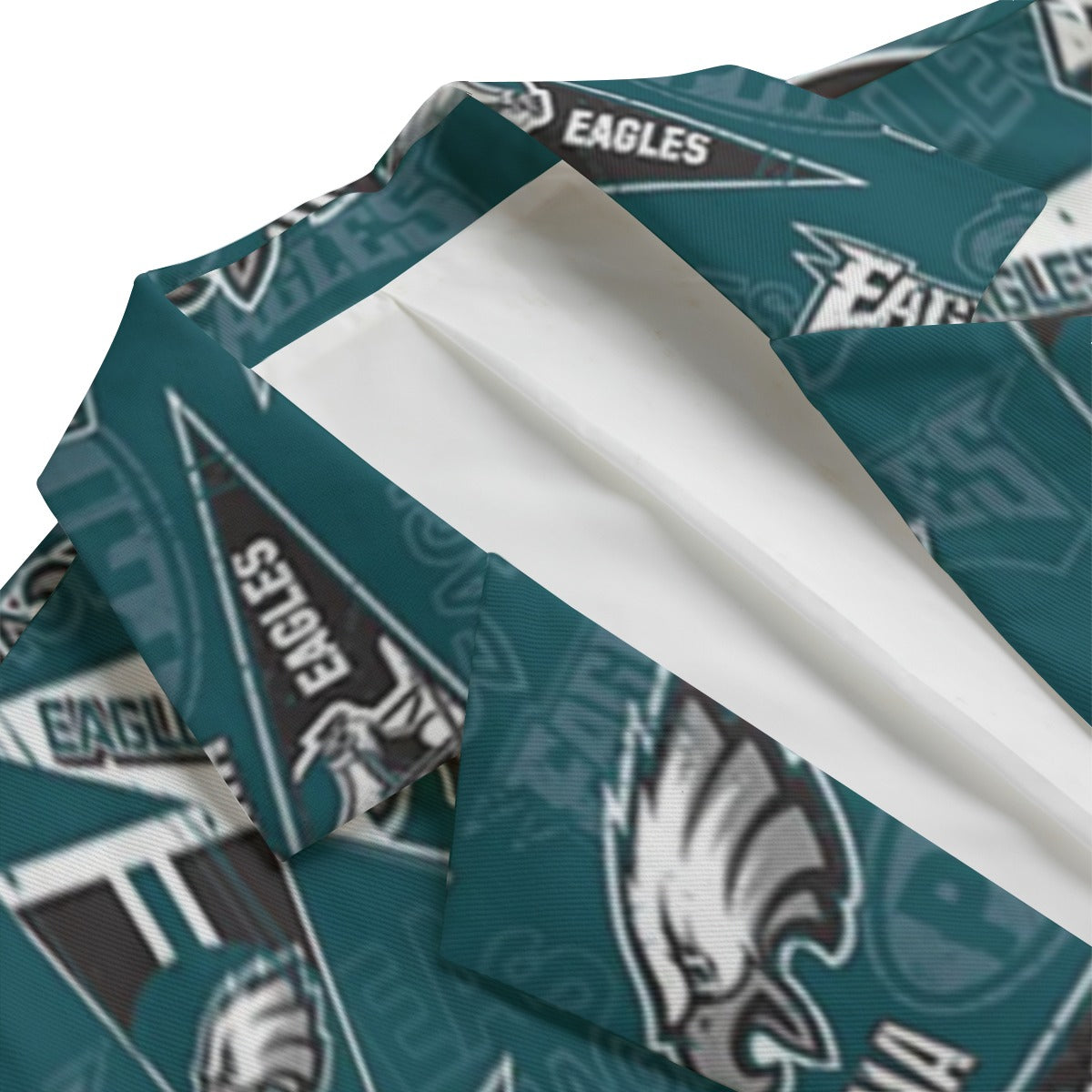 Philadelphia Football Blazer Green Game Day Jacket streetwear fashion product image 5