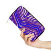 White Smoke Mini Purse – Red Blue White Zebra Game Day Style