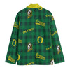 White Smoke Oregon football college Suit Blazer
