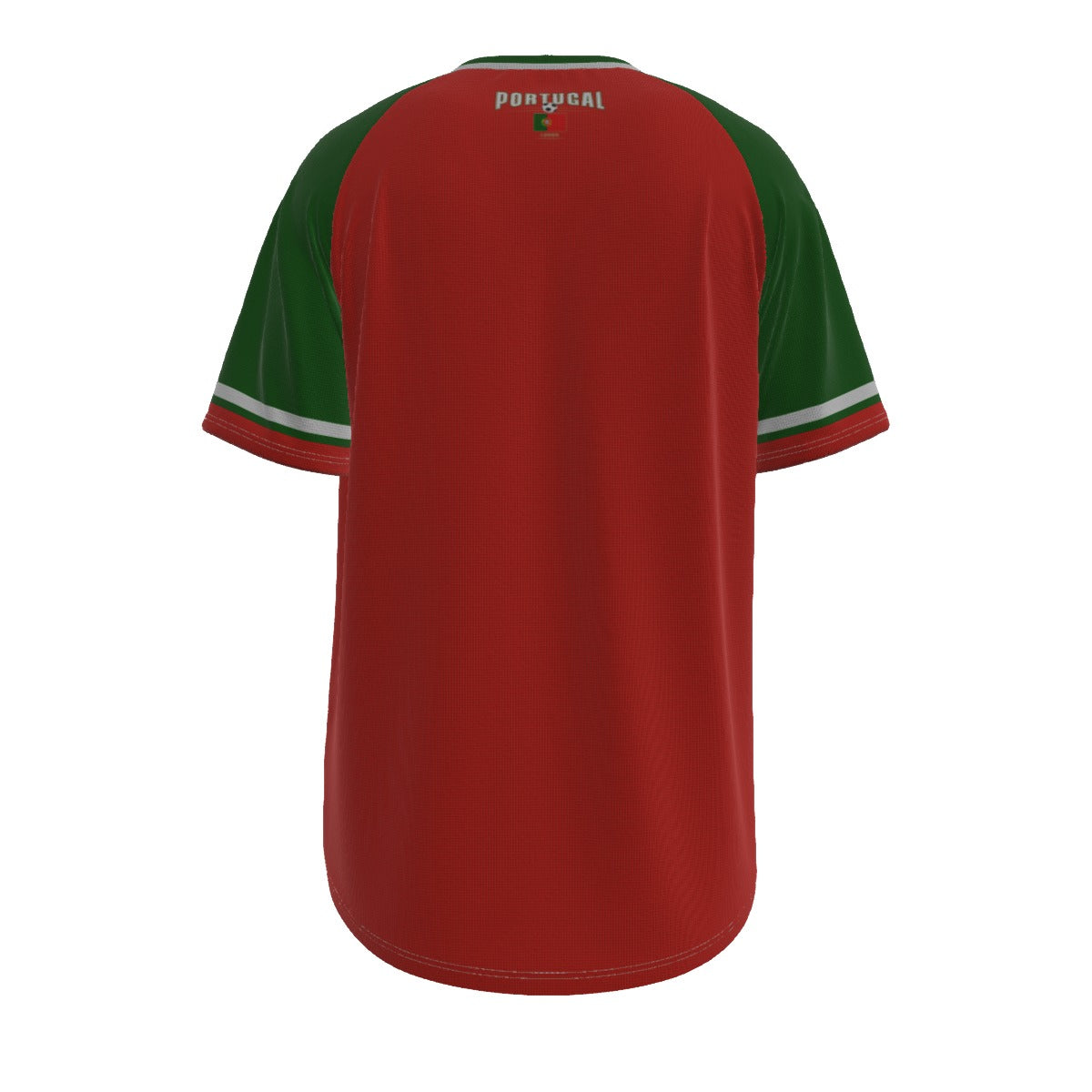 Portugal Soccer Shirt Retro Fan Tee – Red Green Football T-Shirt – Portugal Supporter Graphic Shirt – Lusos National streetwear fashion product image 4