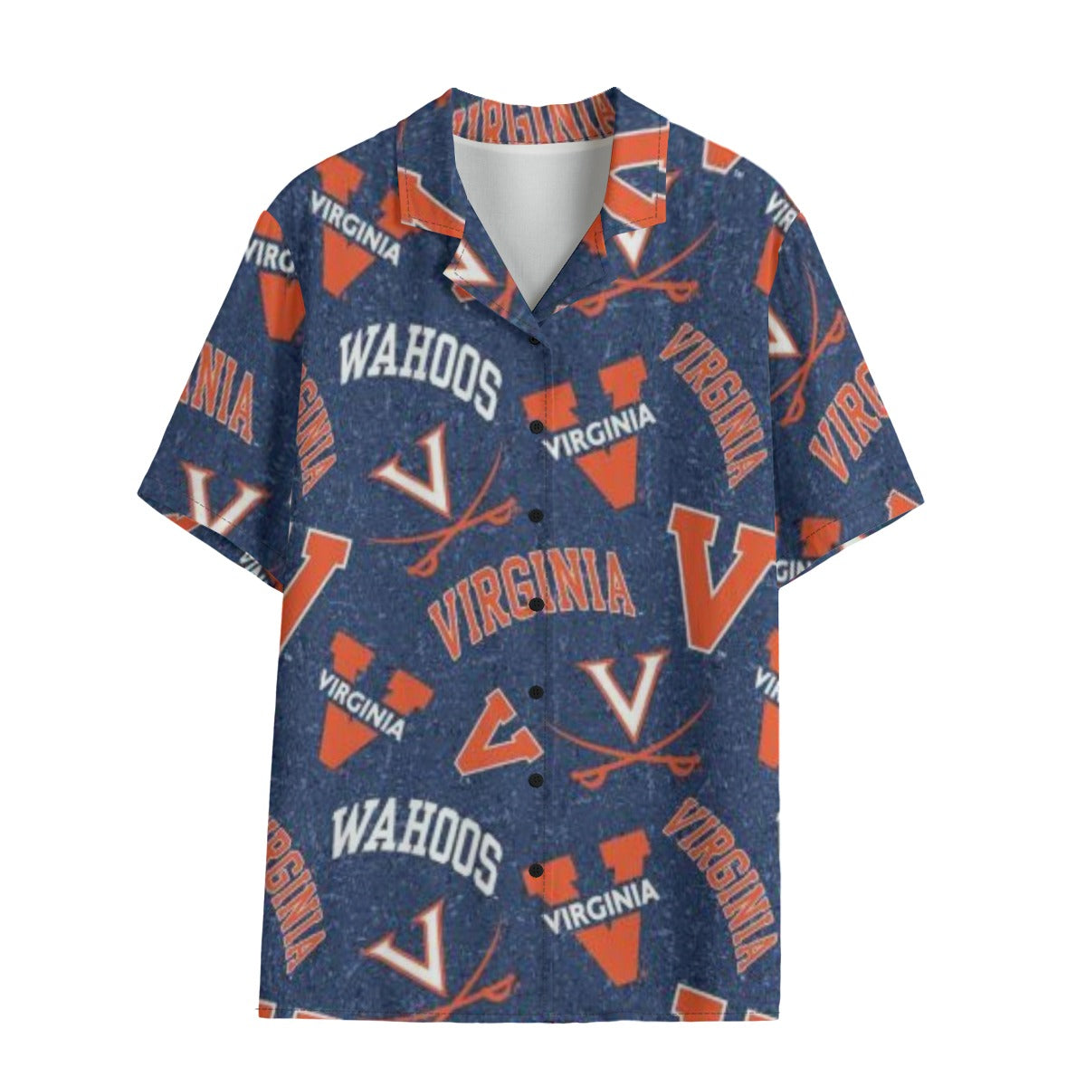 Virginia Cavaliers Women's Hawaii Shirt | 120GSM White sports streetwear apparel