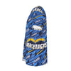los-angeles-chargers-short-sleeve-t-shirt powder blue yellow football front view summer outfit