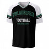 Black and Green Philadelphia Football T-Shirt – Varsity Athletic Graphic Tee for Fans and Streetwear – football shirt, game day outfit, image 1.0