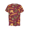 Minnesota Golden Gophers Short Sleeve T-Shirt White varsity sports apparel