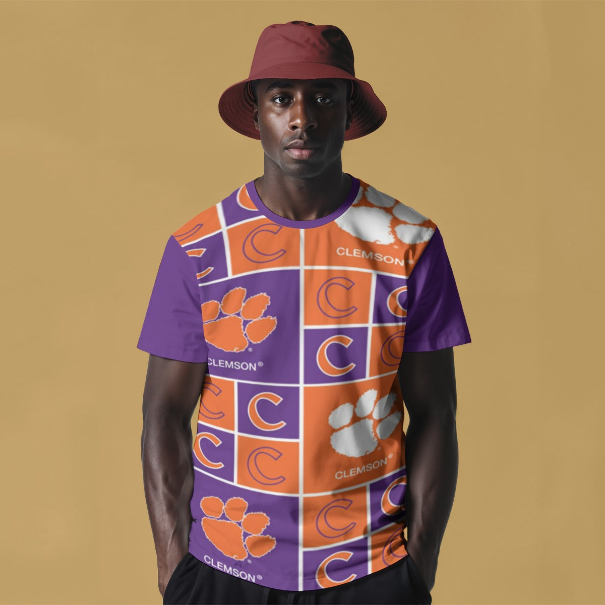 Clemson - Tigers Men's O-Neck T-Shirt - ACC football apparel varsity sportswear product image 1.0