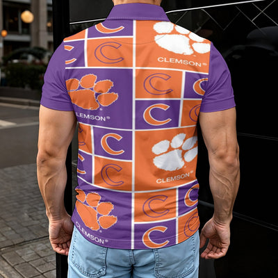 Clemson - Tigers Men's Polo Shirt - ACC football apparel varsity sportswear product image 2.0
