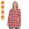 college tartan plaid women shirt women tartan plaid game day fashion