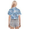 North Carolina Chapel Hill Tar Heels Women's Cropped Shirt - ACC football apparel varsity sportswear product image 4.0