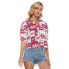 Indiana Hoosiers Women's V-neck Shirts