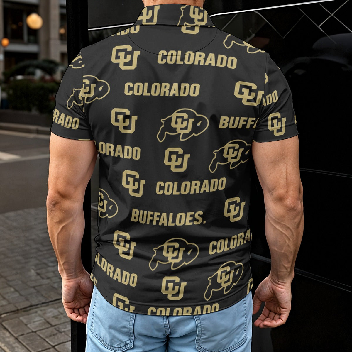 Colorado Buffaloes Men's Polo Shirt varsity sportswear product image 2.0