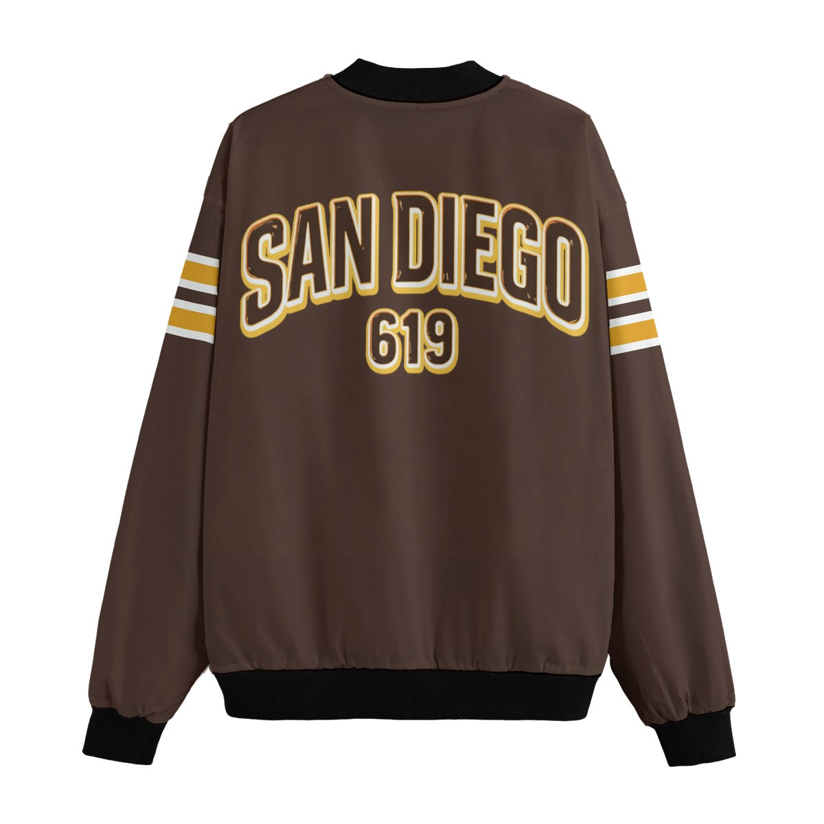 San Diego 619 Varsity Bomber Jacket – Streetwear Baseball-Inspired Edition
