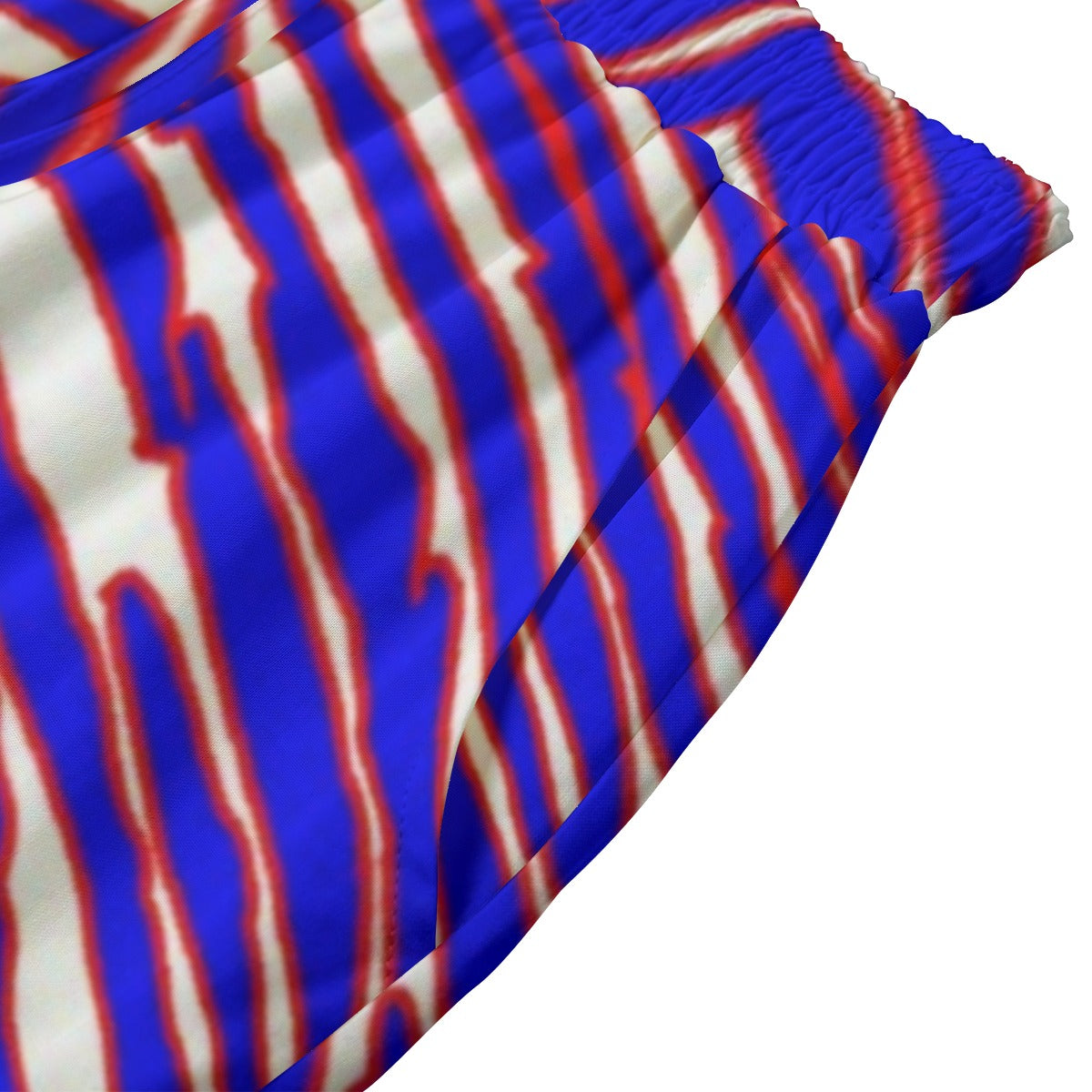 Buffalo Zebra Football Women’s Shorts With Drawstring – Lightweight Game Day Comfort (Rayon)