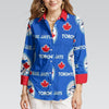 Toronto Blue Jays Women's 3/4 Sleeve Shirt toronto blue jays baseball fan apparel game day outfit