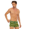White Smoke Green Bay football Men's Short Boxer Briefs