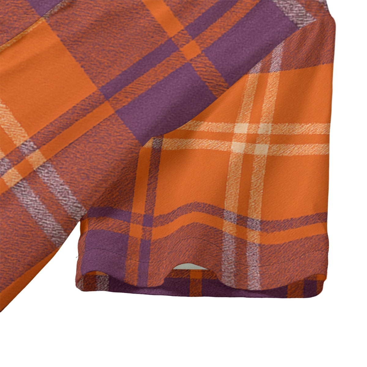 auburn tigers tartan plaid orange navy  women tartan plaid game day shirt