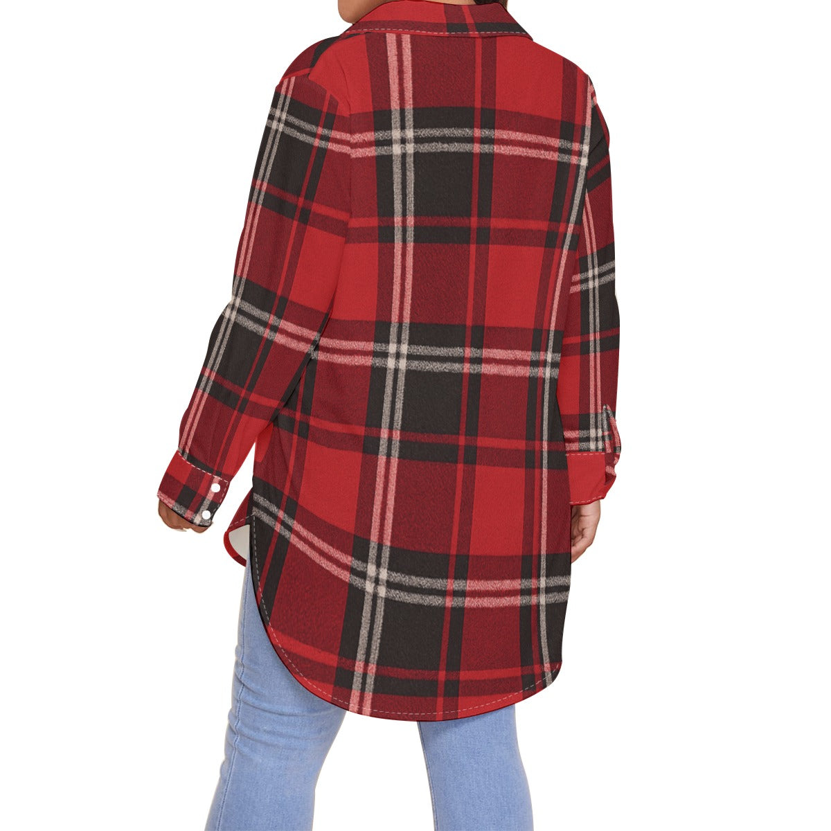 women razorbacks plaid game day shirt