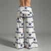 Dallas Cowboys Women's High Waist Wide Leg Pants