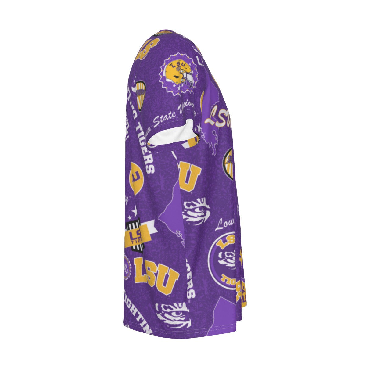 Louisiana Tigers Short Sleeve T-Shirt - Baton Rouge football tee varsity sportswear product image 3.0