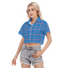 kansas jayhawks tartan plaid women shirt women tartan plaid game day fashion