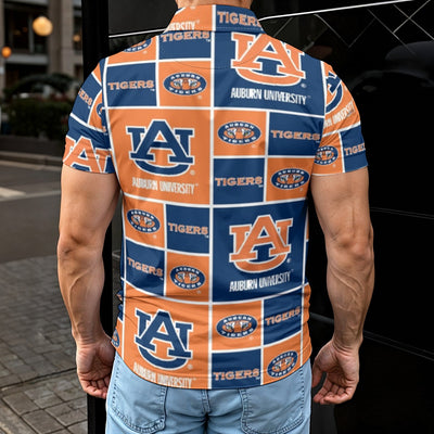 Auburn Tigers Men's Polo Shirt - Auburn aesthetic tee varsity sportswear product image 2.0