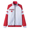 Turkey Football Team Retro Jacket for Women and Men – 90s Vintage Red White Soccer Streetwear Zip Up Coat