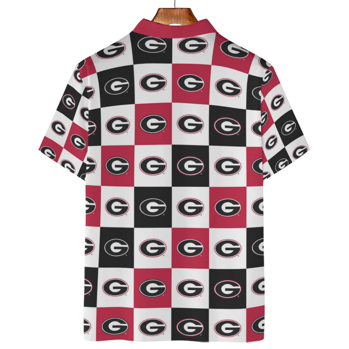 Georgia - Bulldogs Men's Polo Shirt | 180GSM White varsity sports apparel