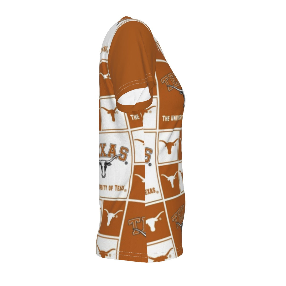 Texas at Austin - Longhorns V-neck Women's T-shirt White varsity sports apparel