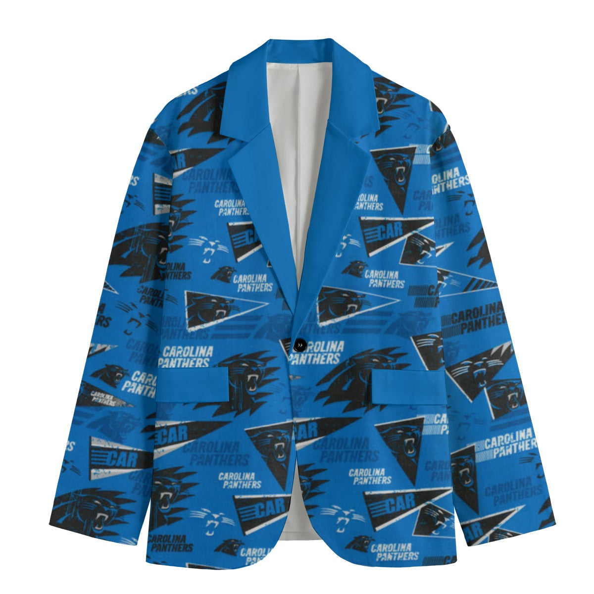 Carolina Football Blazer Men Blue Game Day Jacket Stylish Streetwear