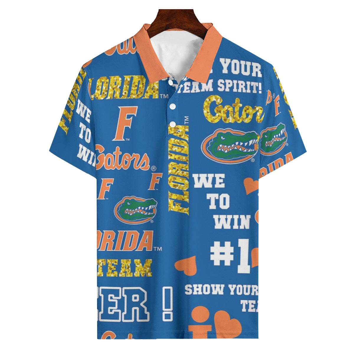 Florida Gators Polo Shirt | 180GSM - college football fan apparel sportswear product image 1.0