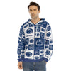 Penn State - Nittany Lions Men's Pullover Hoodie | Velvet White varsity sports apparel