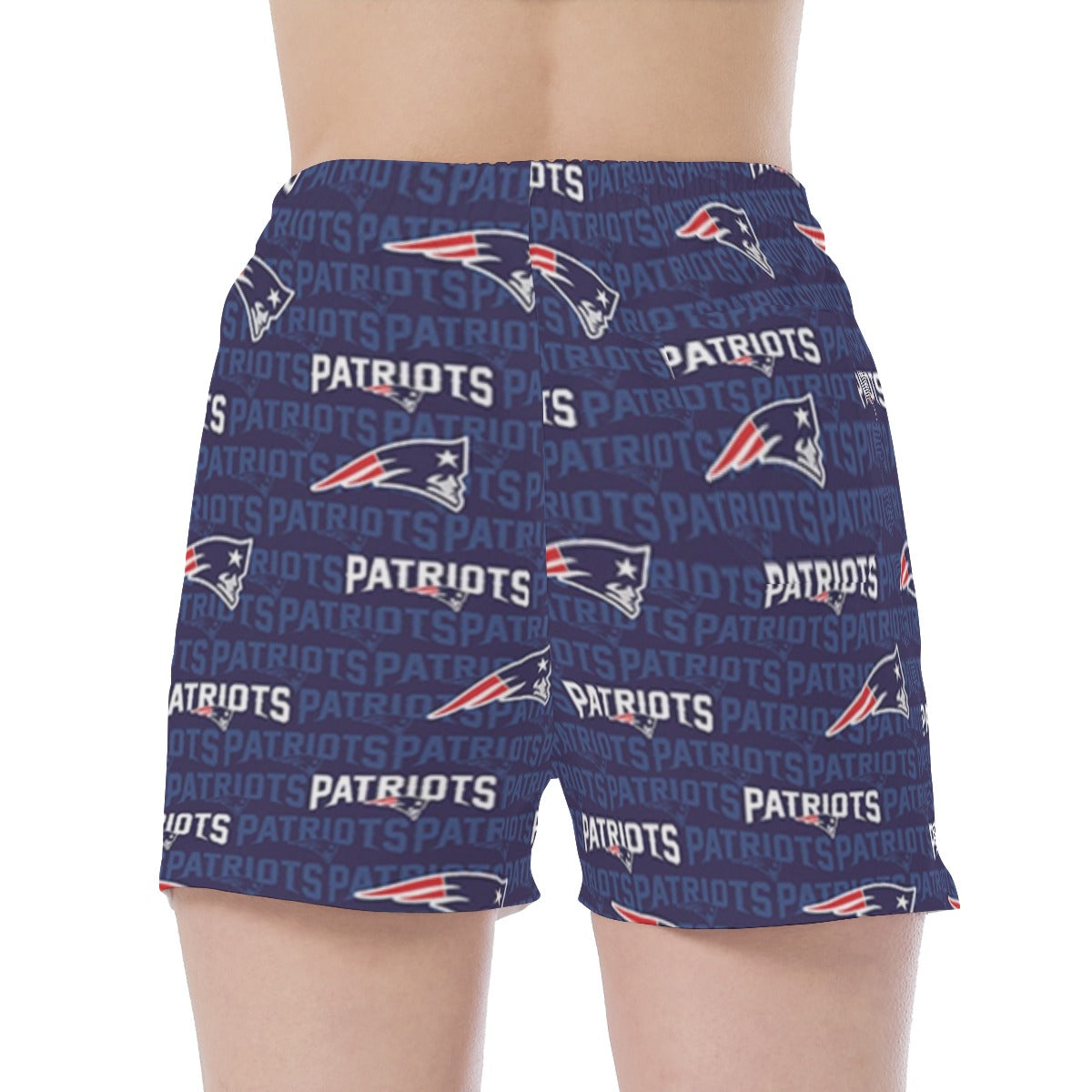 New England Patriots Wide Waistband Sport Shorts