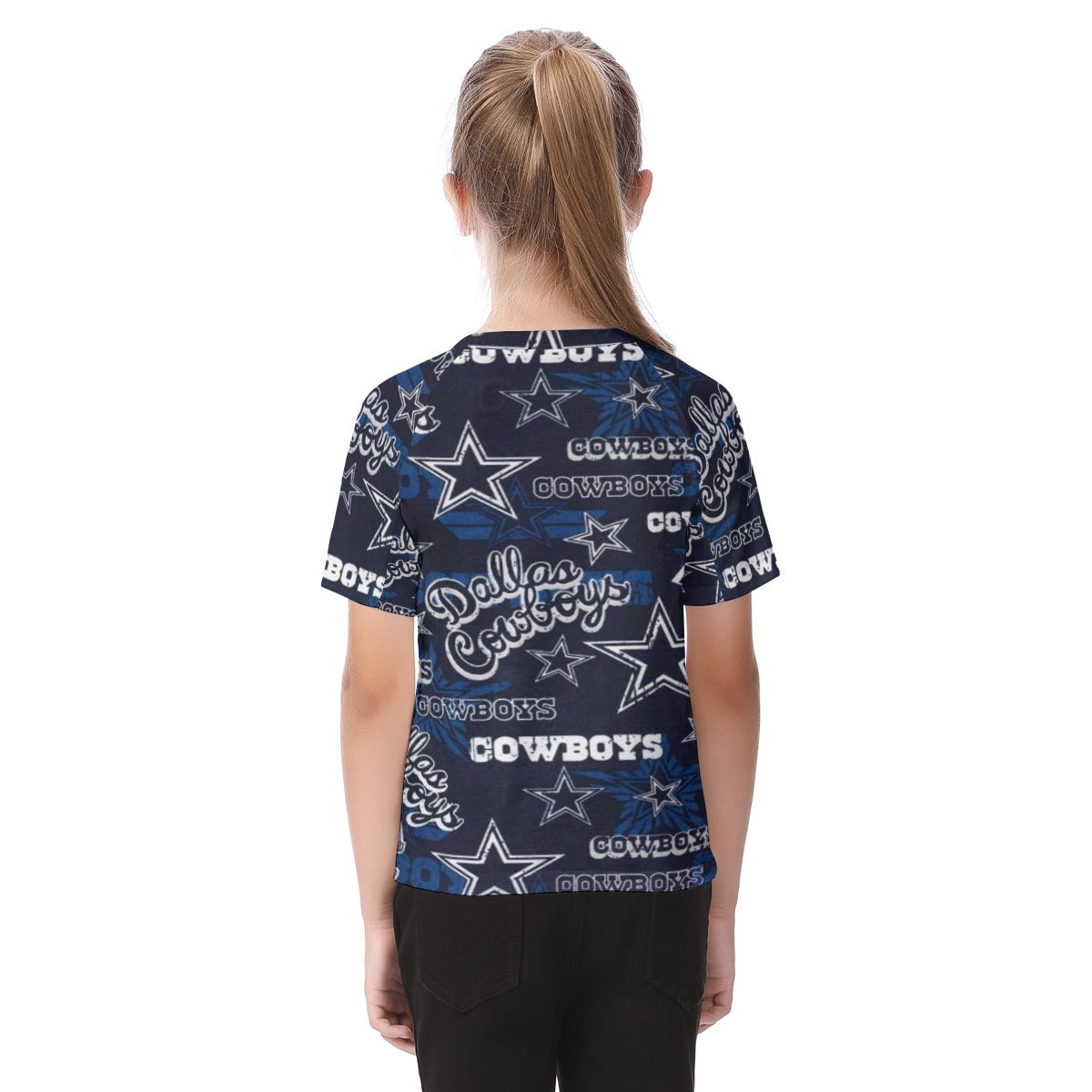 Dallas Cowboys Inspired Kids T-Shirt – Youth Game Day Shirt, Comfortable Football Fan Tee, Sporty Ca