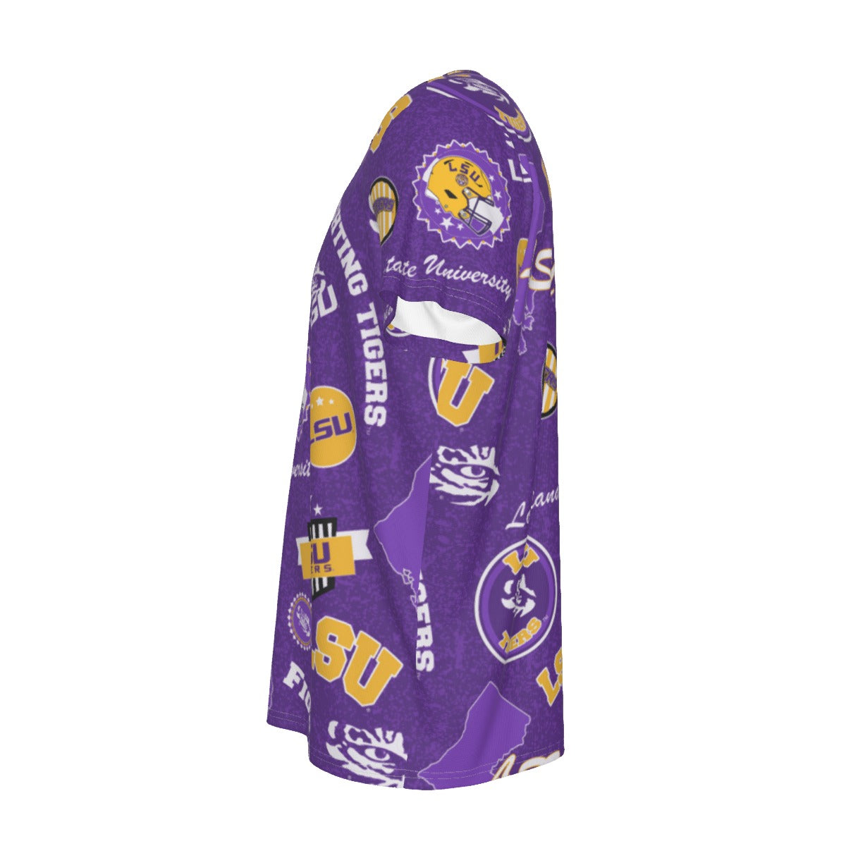 Louisiana Tigers Short Sleeve T-Shirt - Baton Rouge football tee varsity sportswear product image 5.0