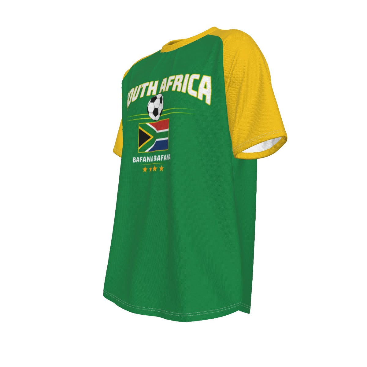 White Smoke South Africa Vintage Soccer T-Shirt – Retro 90s South Africa Football Fan Shirt Bafana Bafana Style