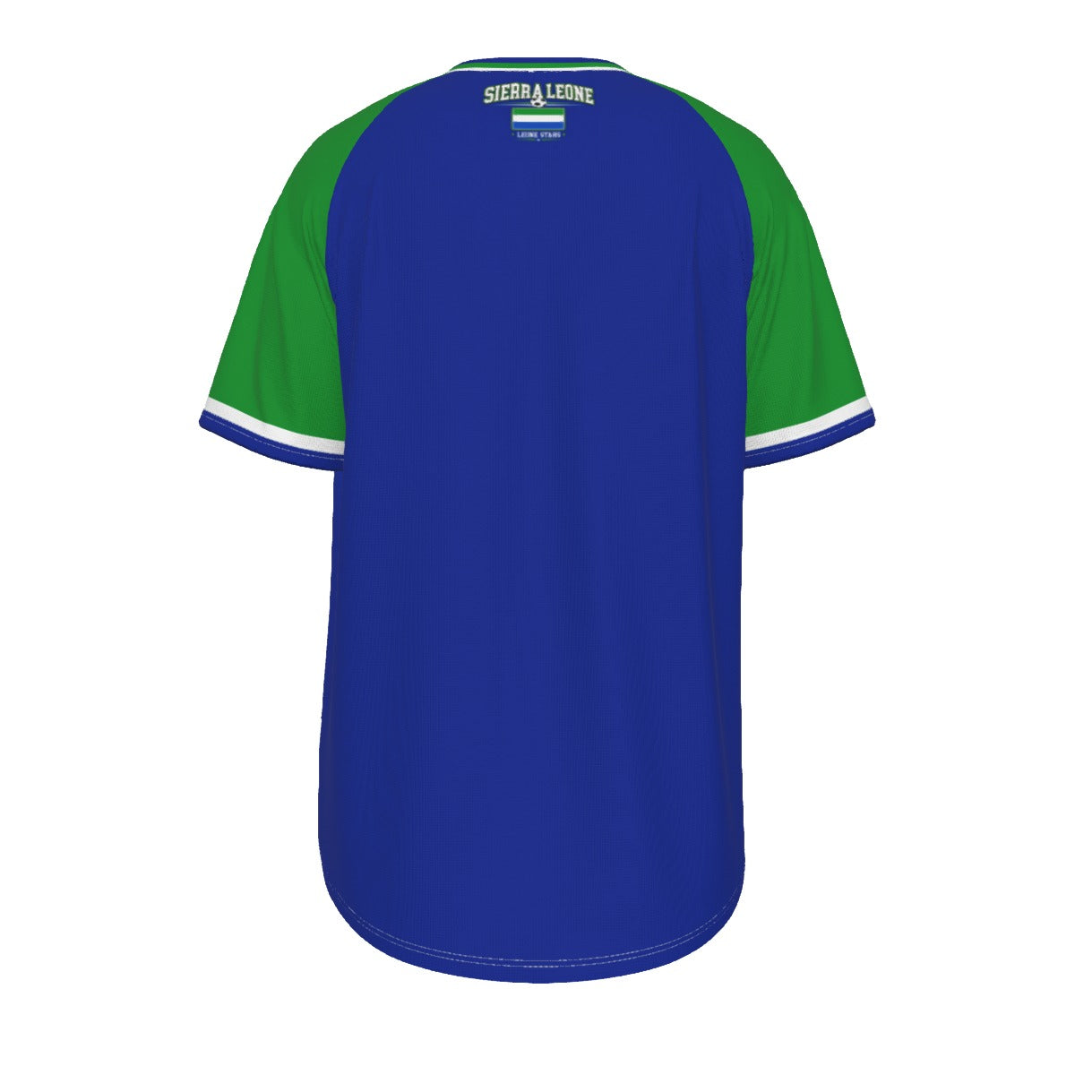 Sierra Leone National Football Team Short Sleeve T-shirt streetwear fashion product image 3