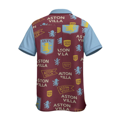 Aston Villa Men's Business Collared Shirt|115GSM Cotton poplin