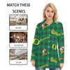 Oregon Ducks Women's Long Shirt - Big Ten football apparel varsity sportswear product image 5.0