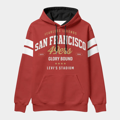 San Francisco Football Bay Area Legends Hoodie – Game Day Streetwear Sweatshirt – game day outfit, game day outfit, image 1.0