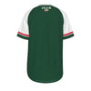 Iran Soccer T-Shirt Green White – Iran Football Shirt Team Melli Fan Tee